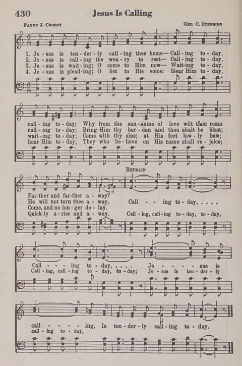 The American Service Hymnal: a collection of the great hymns and gospel songs, new and old, whose melodies and truths will meet the needs of all churches page 402