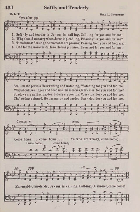 The American Service Hymnal: a collection of the great hymns and gospel songs, new and old, whose melodies and truths will meet the needs of all churches page 403