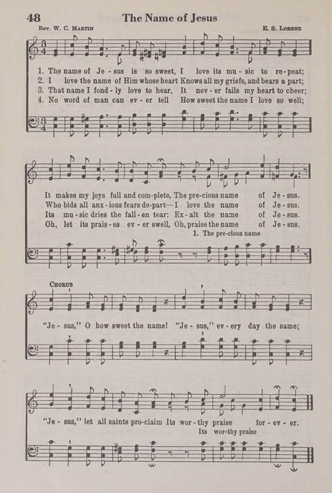 The American Service Hymnal: a collection of the great hymns and gospel songs, new and old, whose melodies and truths will meet the needs of all churches page 46