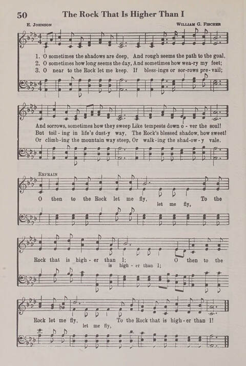 The American Service Hymnal: a collection of the great hymns and gospel songs, new and old, whose melodies and truths will meet the needs of all churches page 48