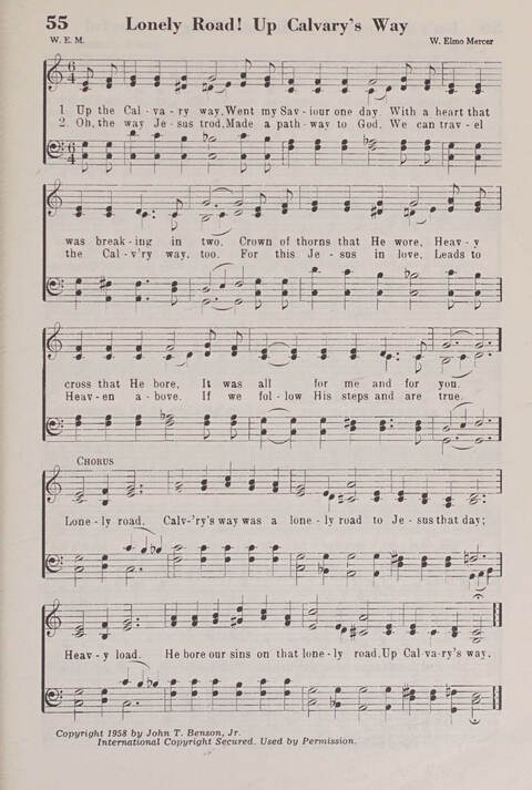 The American Service Hymnal: a collection of the great hymns and gospel songs, new and old, whose melodies and truths will meet the needs of all churches page 53