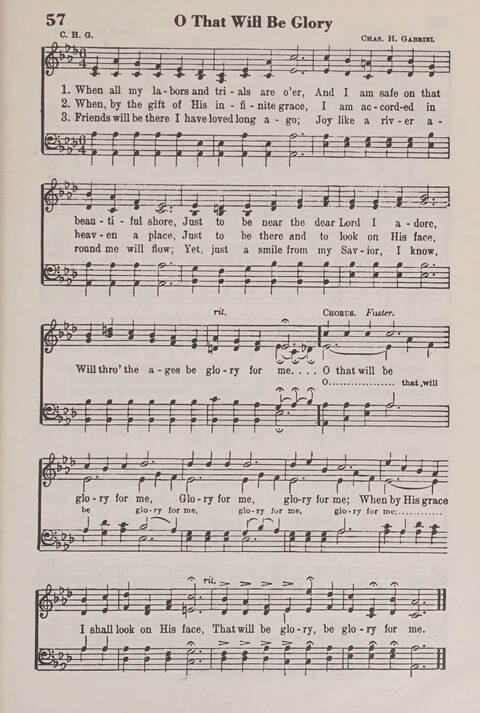The American Service Hymnal: a collection of the great hymns and gospel songs, new and old, whose melodies and truths will meet the needs of all churches page 55