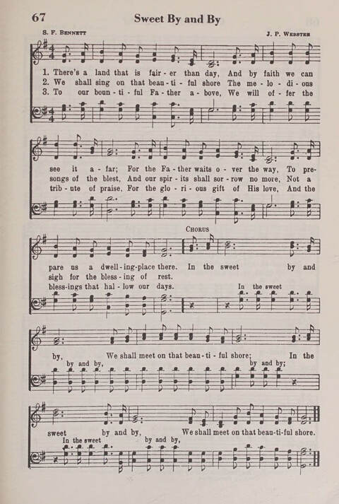 The American Service Hymnal: a collection of the great hymns and gospel songs, new and old, whose melodies and truths will meet the needs of all churches page 65