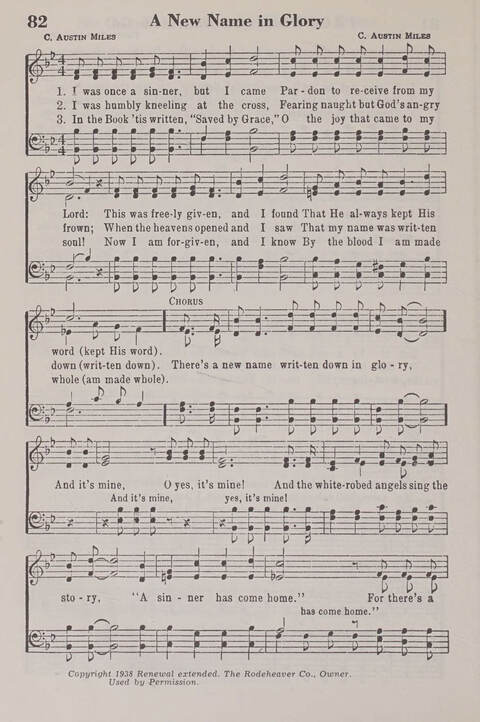The American Service Hymnal: a collection of the great hymns and gospel songs, new and old, whose melodies and truths will meet the needs of all churches page 80