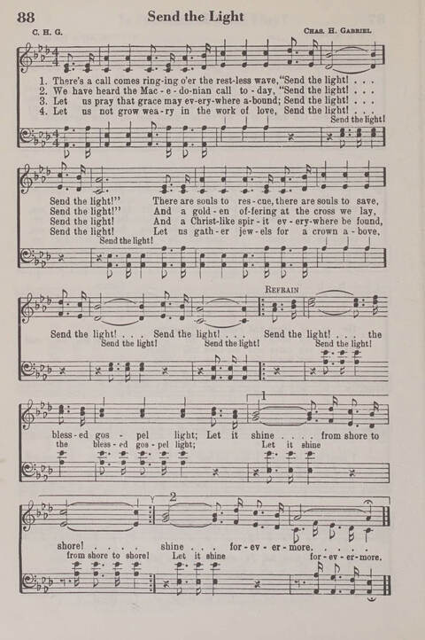 The American Service Hymnal: a collection of the great hymns and gospel songs, new and old, whose melodies and truths will meet the needs of all churches page 86