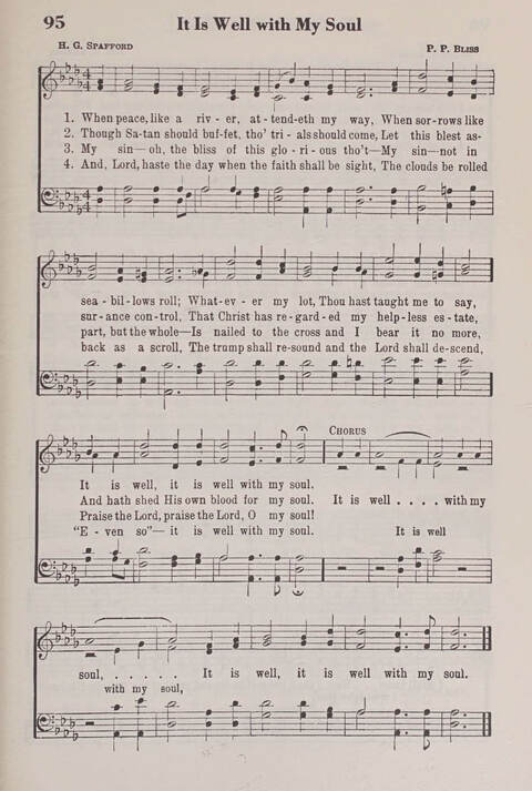 The American Service Hymnal: a collection of the great hymns and gospel songs, new and old, whose melodies and truths will meet the needs of all churches page 93