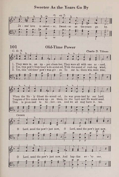 The American Service Hymnal: a collection of the great hymns and gospel songs, new and old, whose melodies and truths will meet the needs of all churches page 99