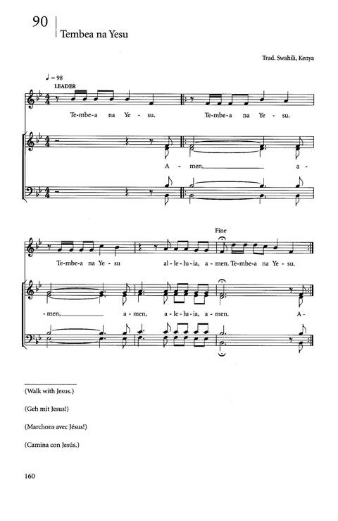 Agape: songs of hope and reconciliation page 159