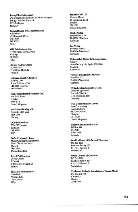 Agape: songs of hope and reconciliation page 202