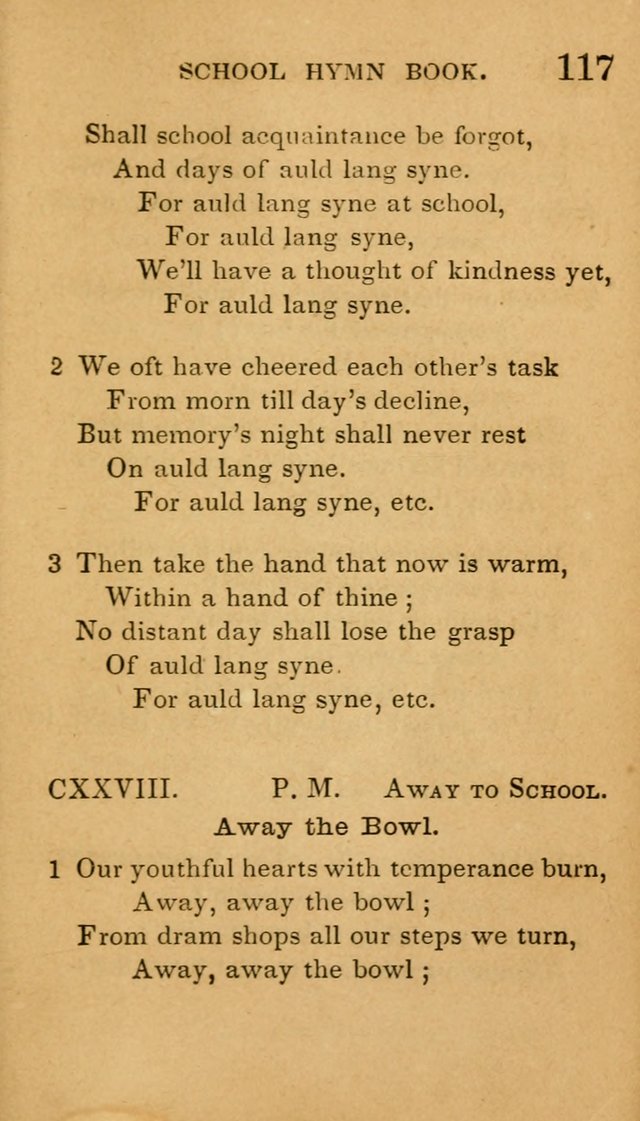 The American School Hymn Book page 117