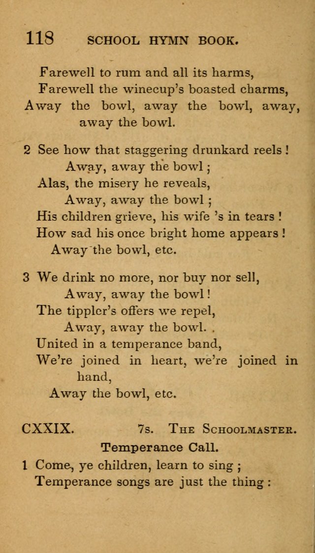 The American School Hymn Book page 118