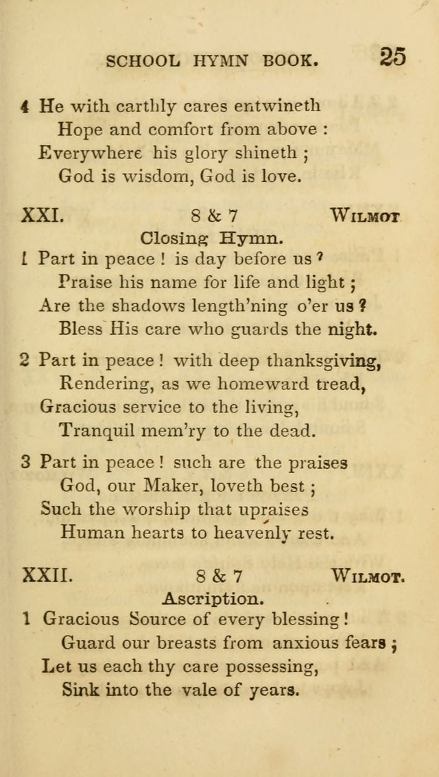 The American School Hymn Book. (New ed.) page 25