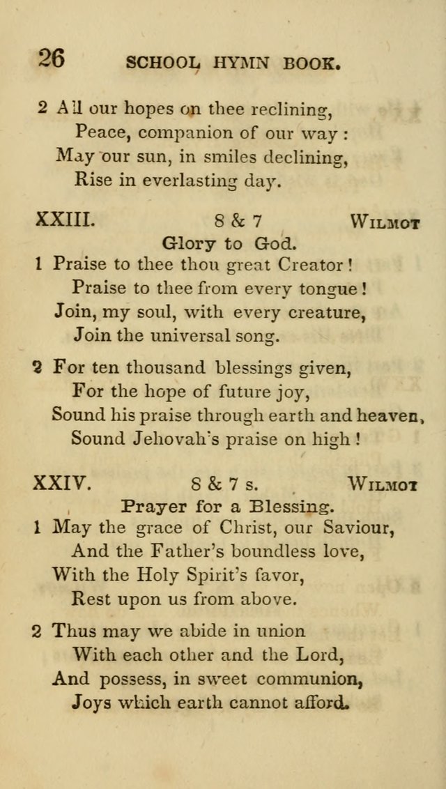 The American School Hymn Book. (New ed.) page 26