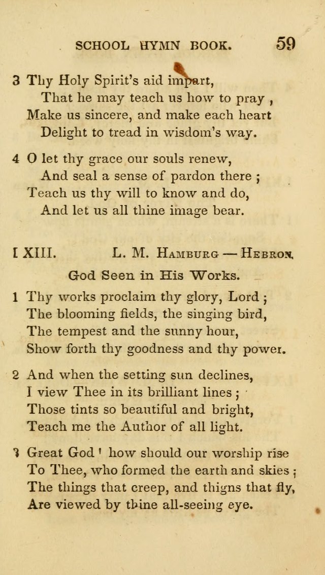 The American School Hymn Book. (New ed.) page 59