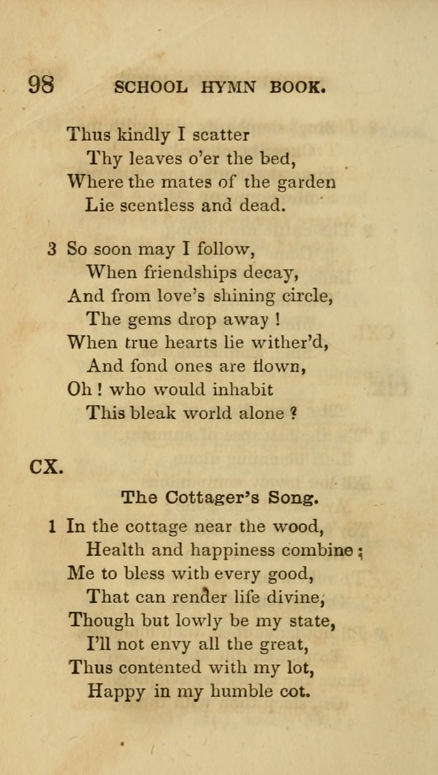 The American School Hymn Book. (New ed.) page 98