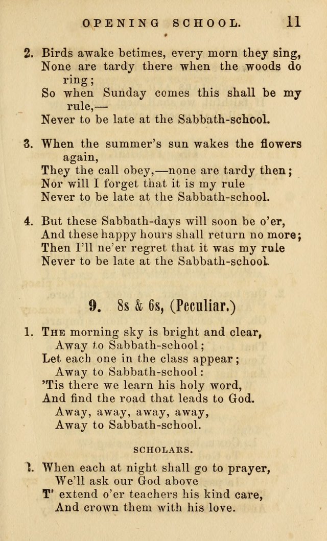 American Sunday School Hymn Book. New ed. page 12