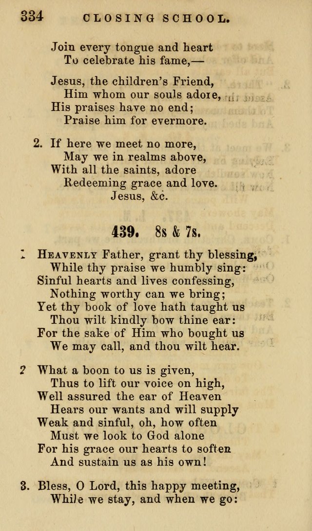 American Sunday School Hymn Book. New ed. page 335