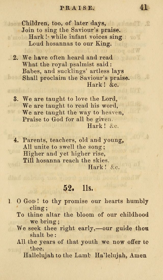 American Sunday School Hymn Book. New ed. page 42