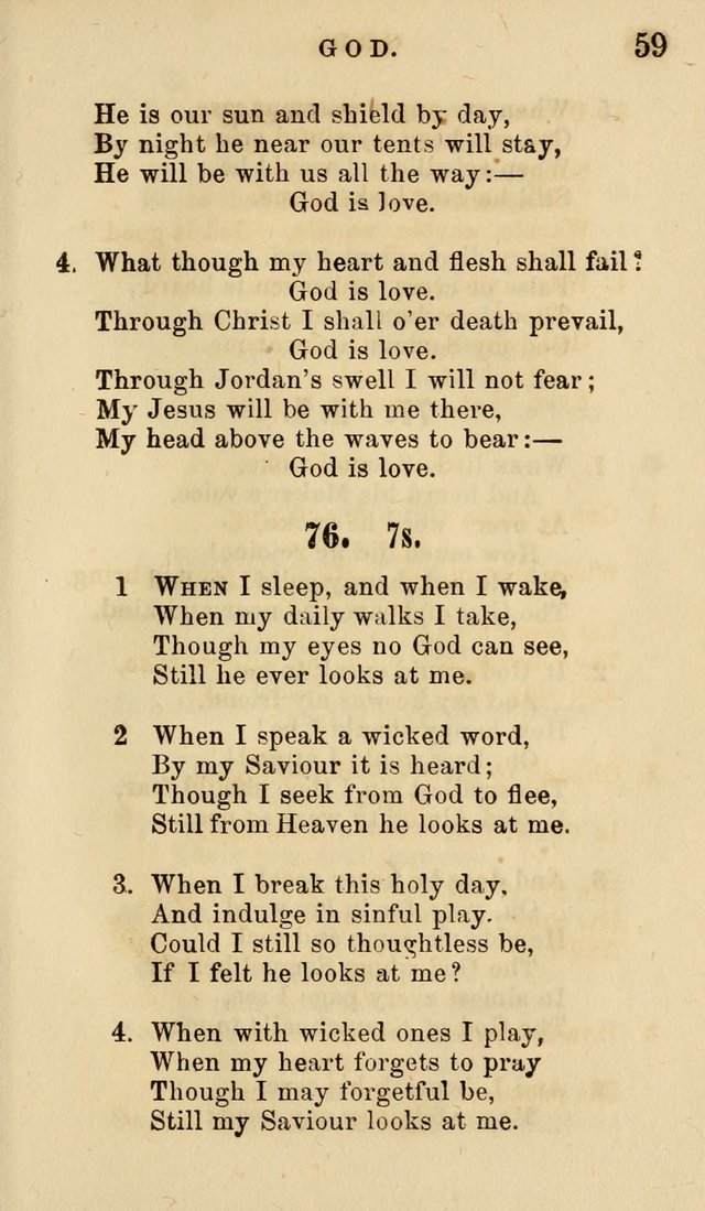 American Sunday School Hymn Book. New ed. page 60