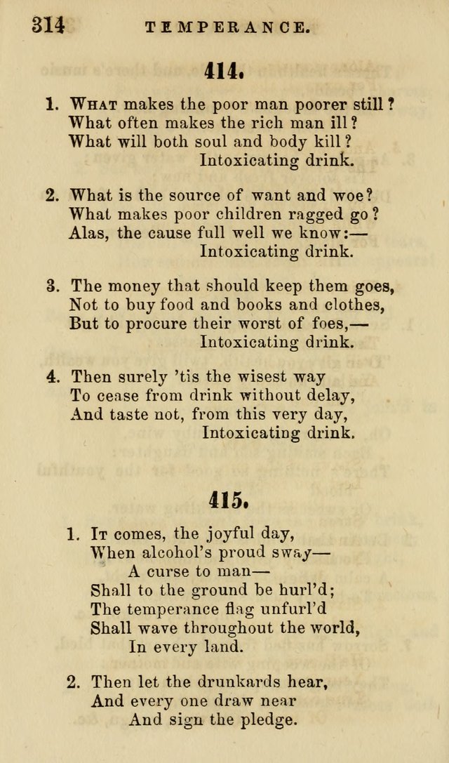 The American Sunday-School Hymn-Book page 315