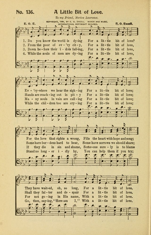 Assembly Songs: for use in evangelistic services, Sabbath schools, young peoples societies, devotional meetings, and the home page 137