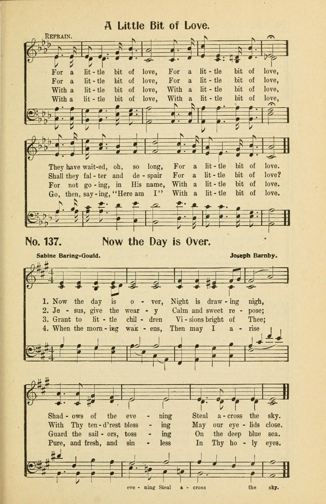 Assembly Songs: for use in evangelistic services, Sabbath schools, young peoples societies, devotional meetings, and the home page 138