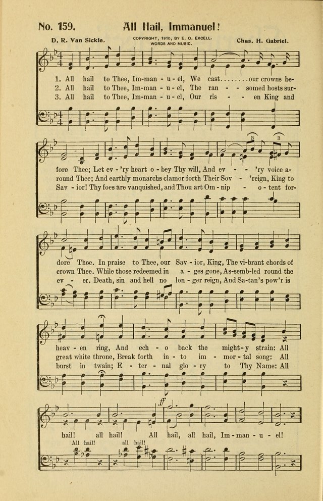 Assembly Songs: for use in evangelistic services, Sabbath schools, young peoples societies, devotional meetings, and the home page 159