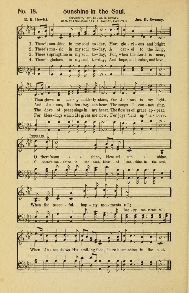 Assembly Songs: for use in evangelistic services, Sabbath schools, young peoples societies, devotional meetings, and the home page 19