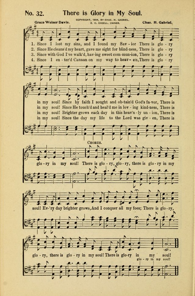 Assembly Songs: for use in evangelistic services, Sabbath schools, young peoples societies, devotional meetings, and the home page 33