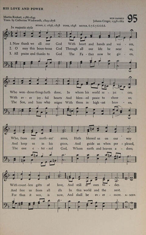 At Worship: a hymnal for young churchmen page 111