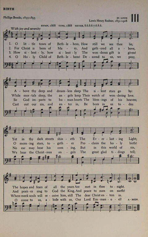 At Worship: a hymnal for young churchmen page 127