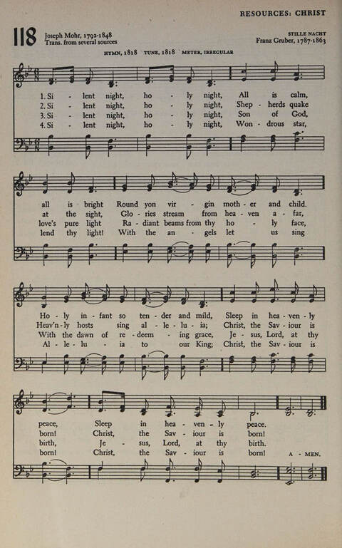 At Worship: a hymnal for young churchmen page 134