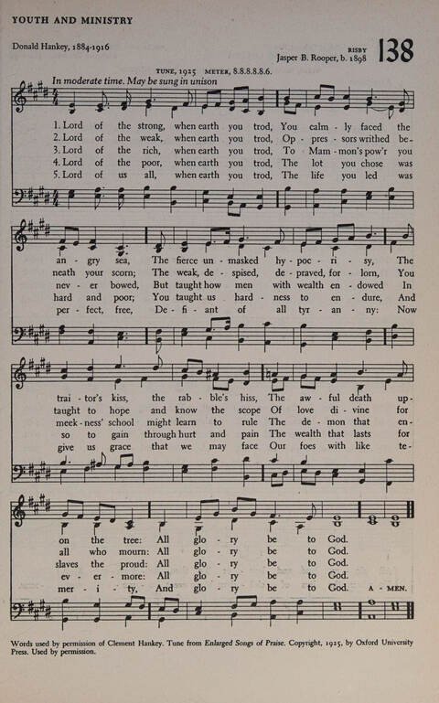 At Worship: a hymnal for young churchmen page 153