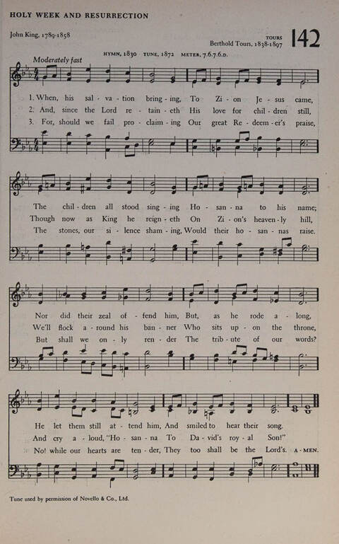 At Worship: a hymnal for young churchmen page 157