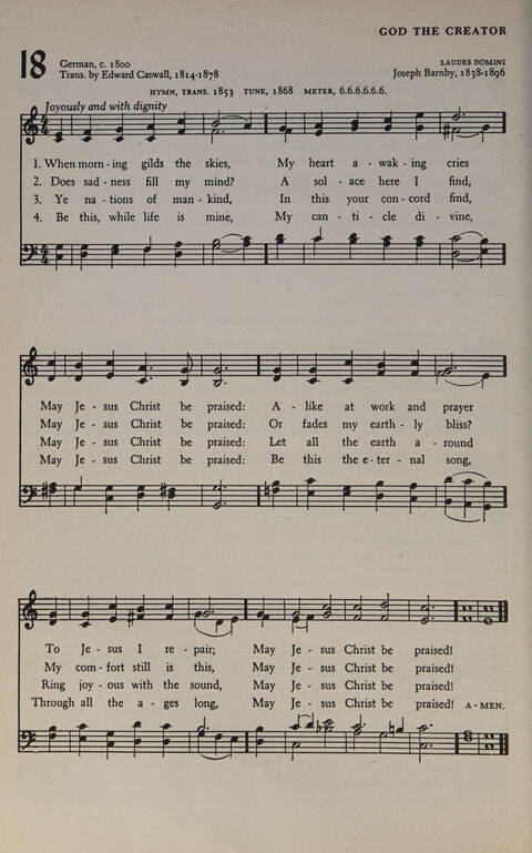 At Worship: a hymnal for young churchmen page 16