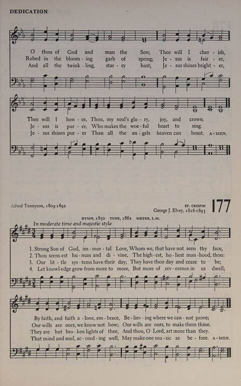 At Worship: a hymnal for young churchmen page 185