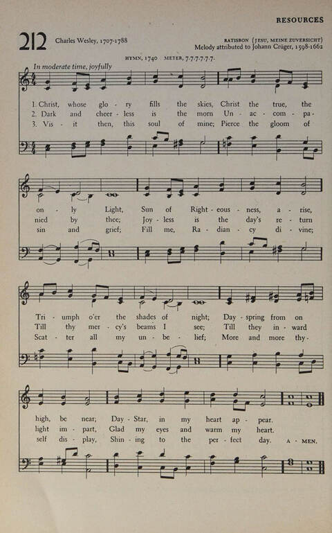At Worship: a hymnal for young churchmen page 214