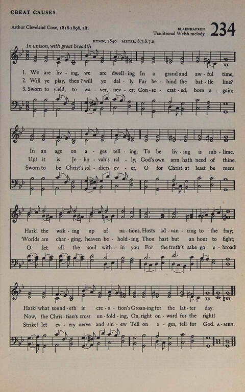 At Worship: a hymnal for young churchmen page 251