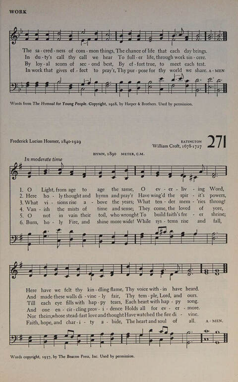 At Worship: a hymnal for young churchmen page 283