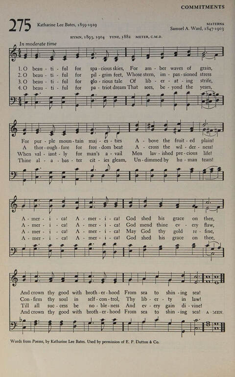 At Worship: a hymnal for young churchmen page 286