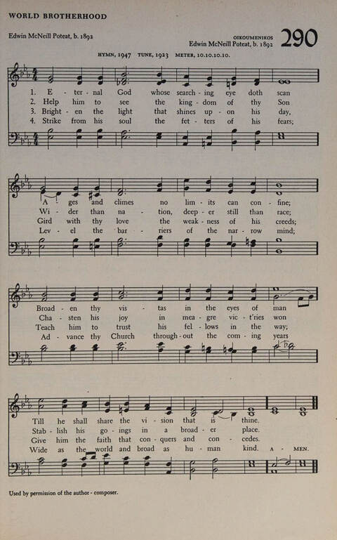 At Worship: a hymnal for young churchmen page 299