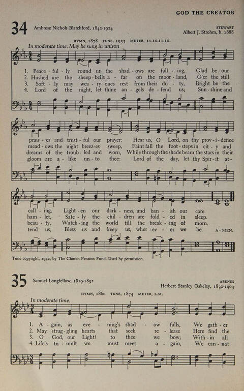 At Worship: a hymnal for young churchmen page 30