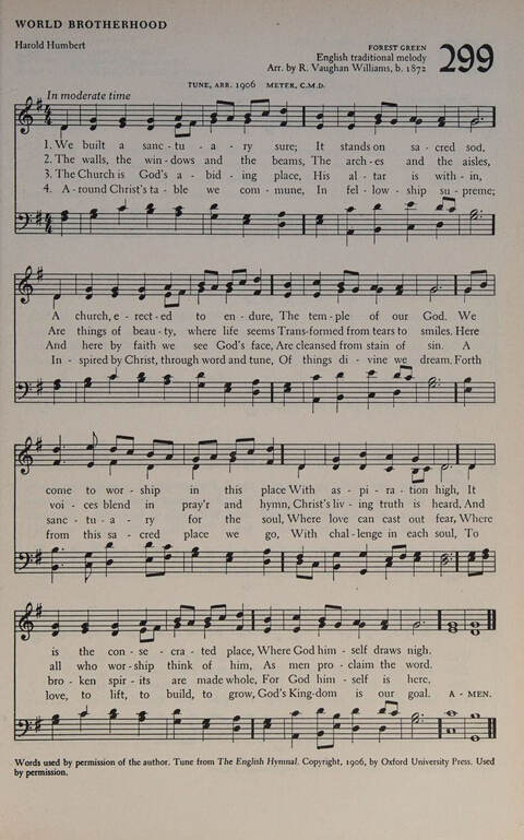 At Worship: a hymnal for young churchmen page 307