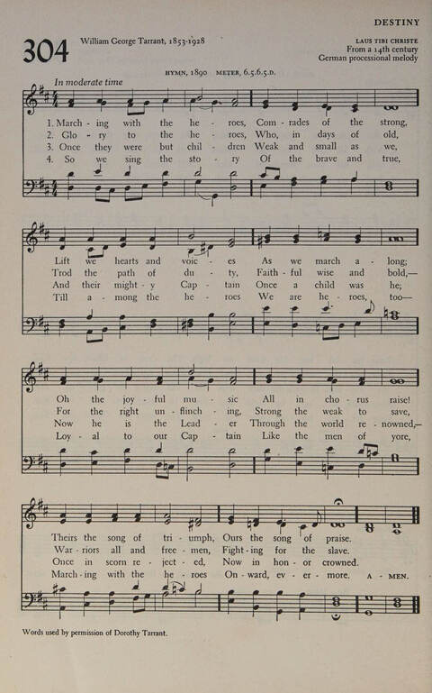At Worship: a hymnal for young churchmen page 328
