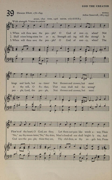 At Worship: a hymnal for young churchmen page 34