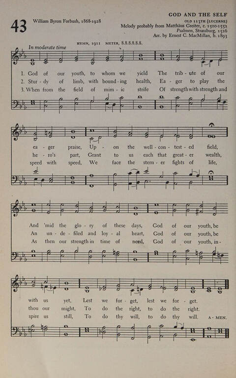 At Worship: a hymnal for young churchmen page 52
