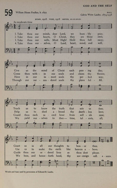 At Worship: a hymnal for young churchmen page 68