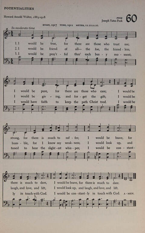 At Worship: a hymnal for young churchmen page 69