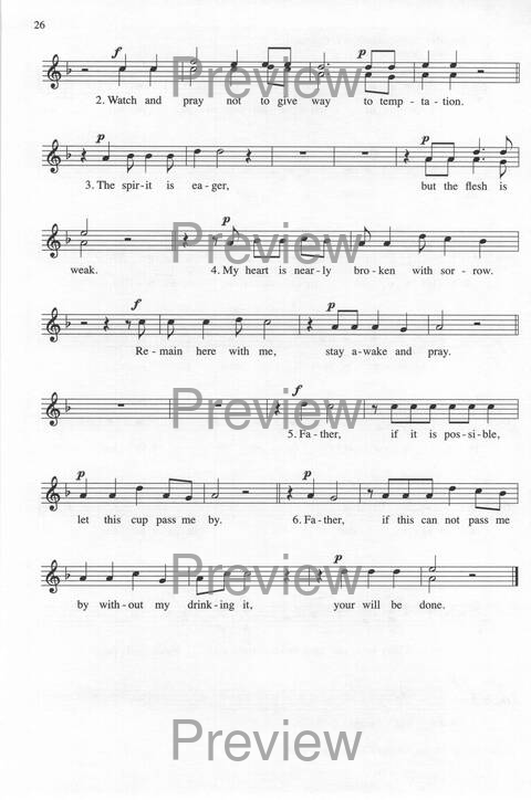 Bendigo al Señor: cánones, ostinatos, aclamacines y cantos de taizé page 26