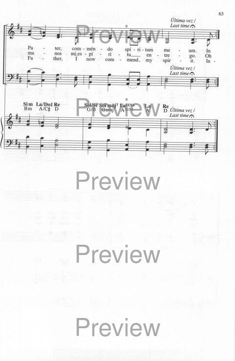 Bendigo al Señor: cánones, ostinatos, aclamacines y cantos de taizé page 63